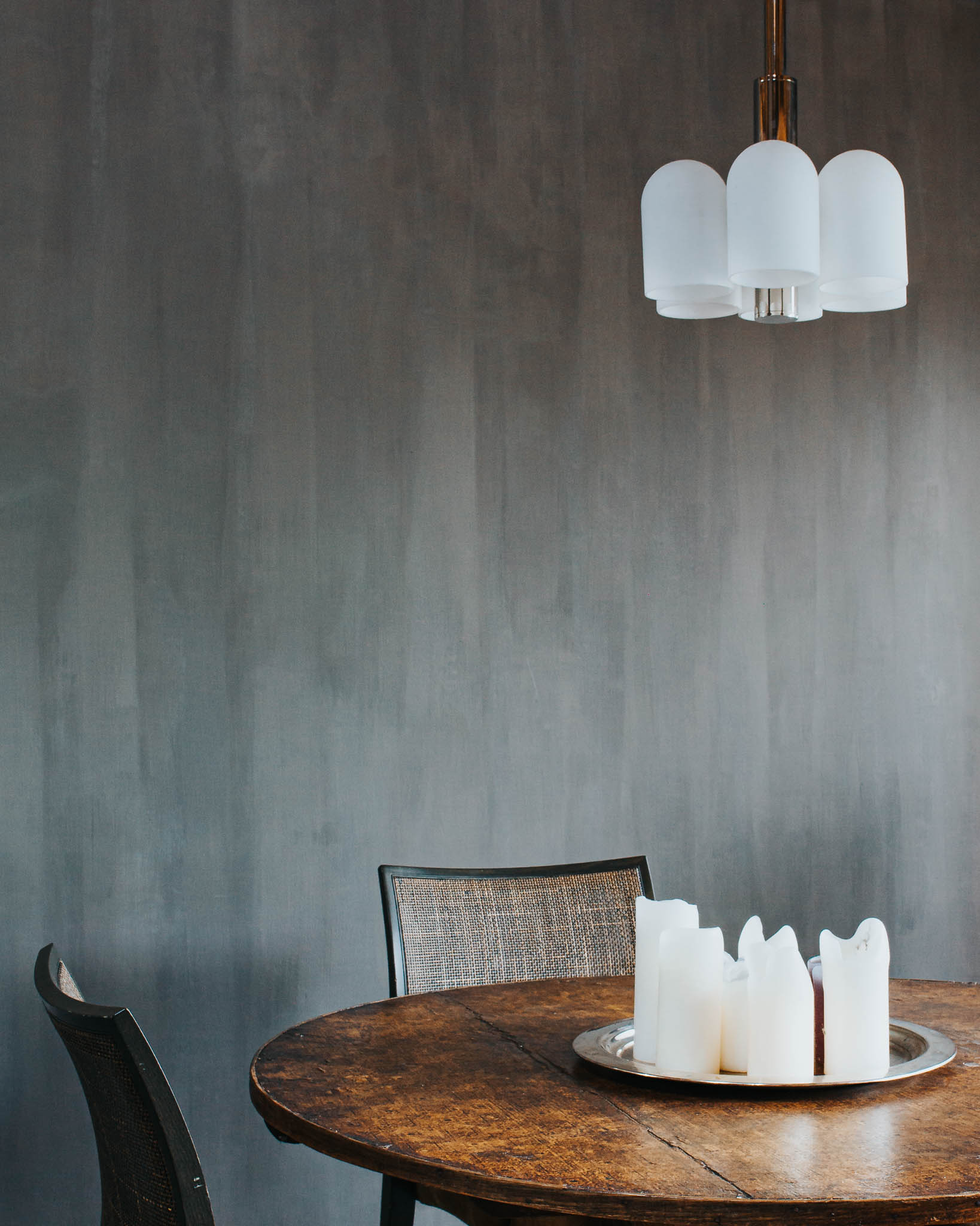 Schwung Odyssey 6 Polished Nickel Chandelier